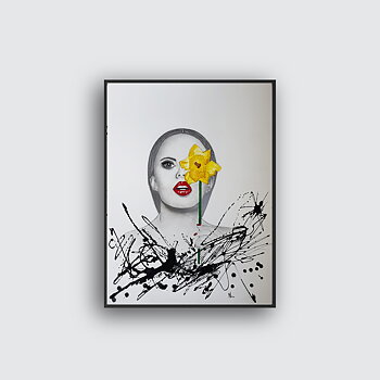 Josette Illustration Poster