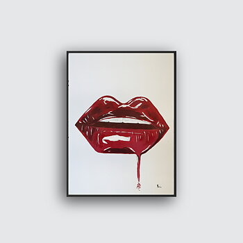Juicy Illustration Poster