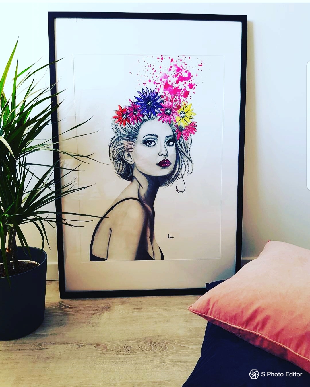 Rose Illustration Poster - 2