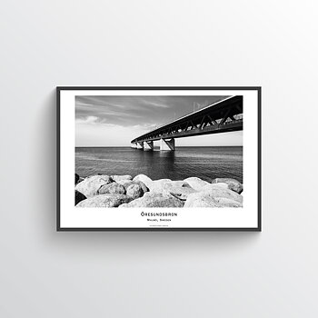 Öresundsbron No3 Poster