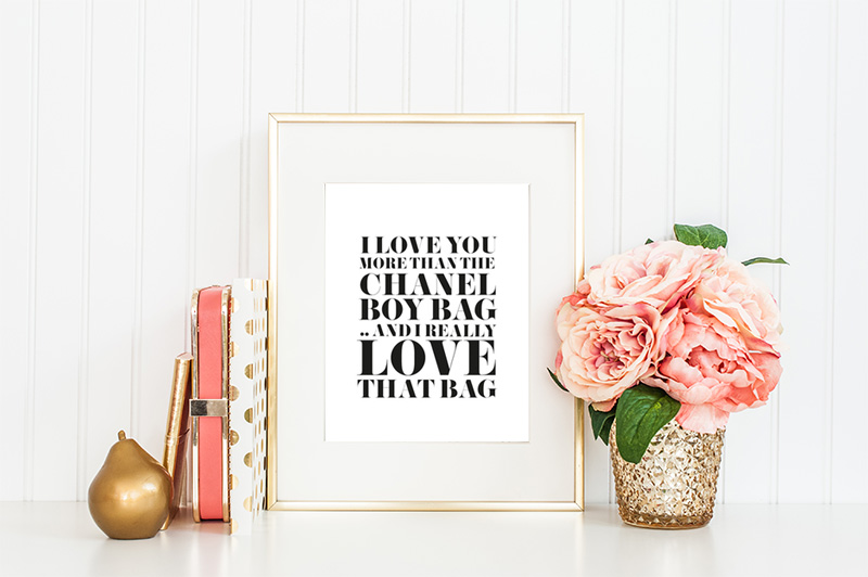 LOVE YOU MORE 40x50 cm - 2:a sortering - 3