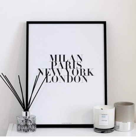 Fashion Week Blanc 40x50 cm - 2:a sortering - 2