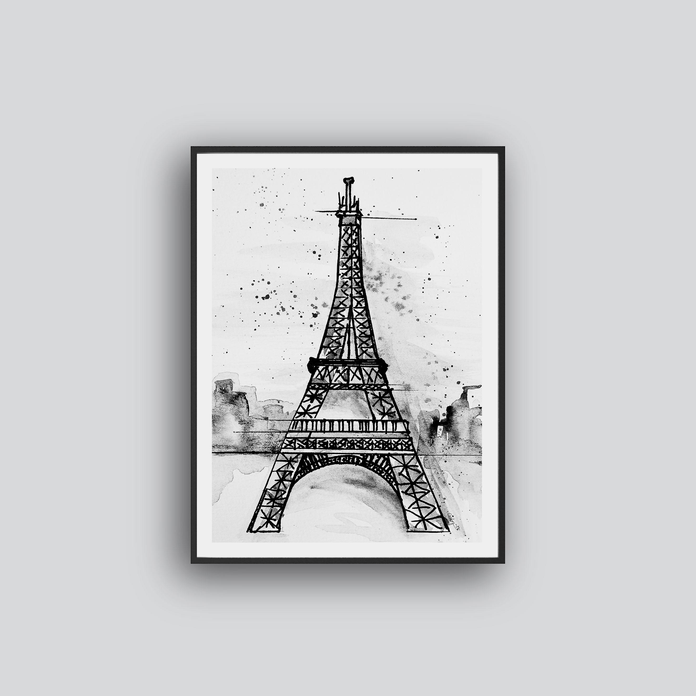 The Eiffel Tower poster