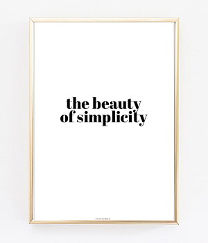 The Beauty Of Simplicity