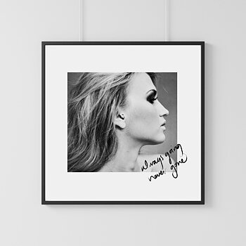 ALWAYS GOING NEVER GONE (50x50cm)