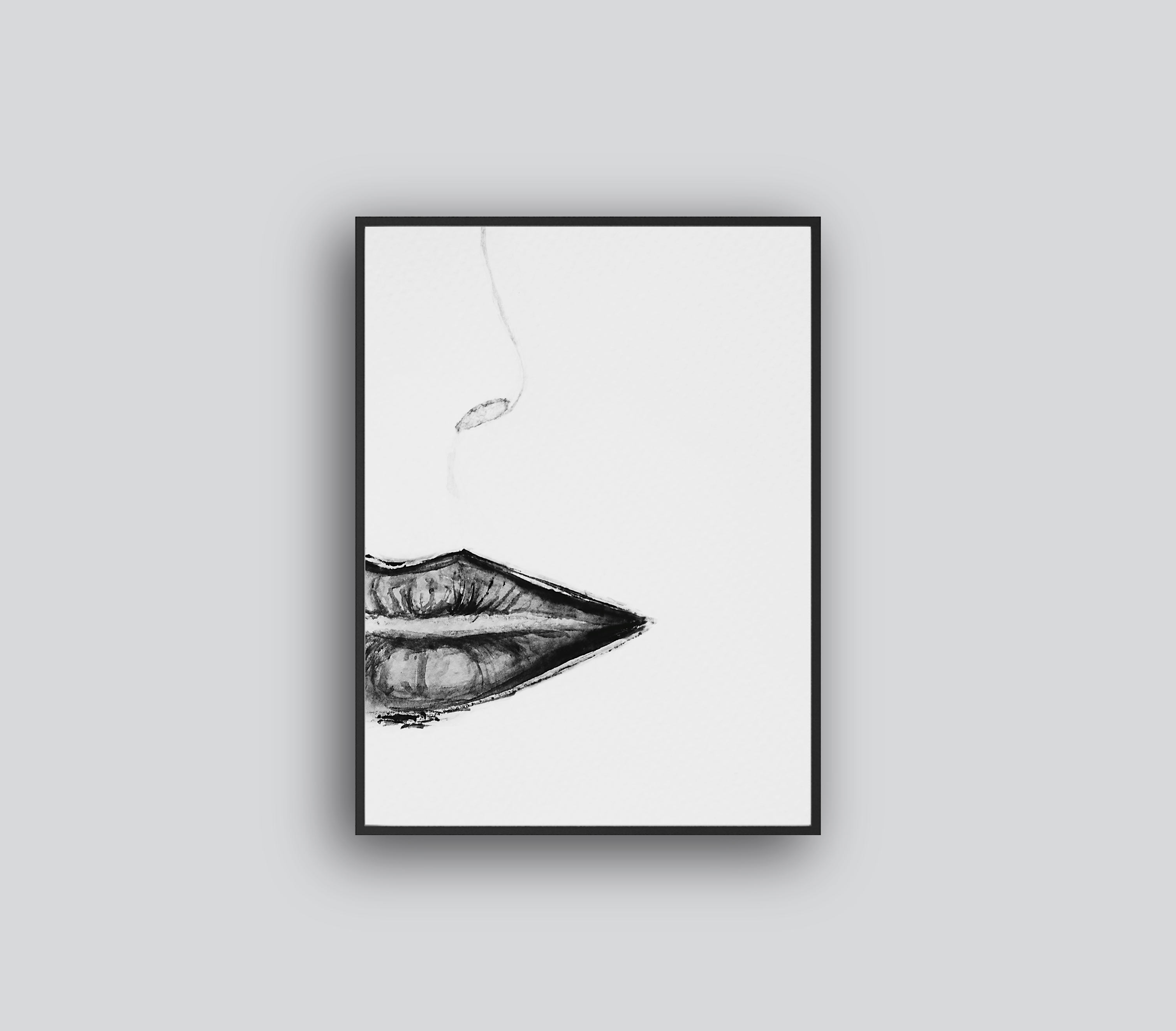 Lips One Illustration