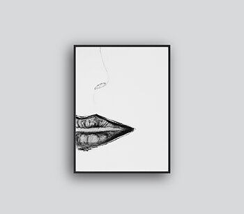 Lips One Illustration