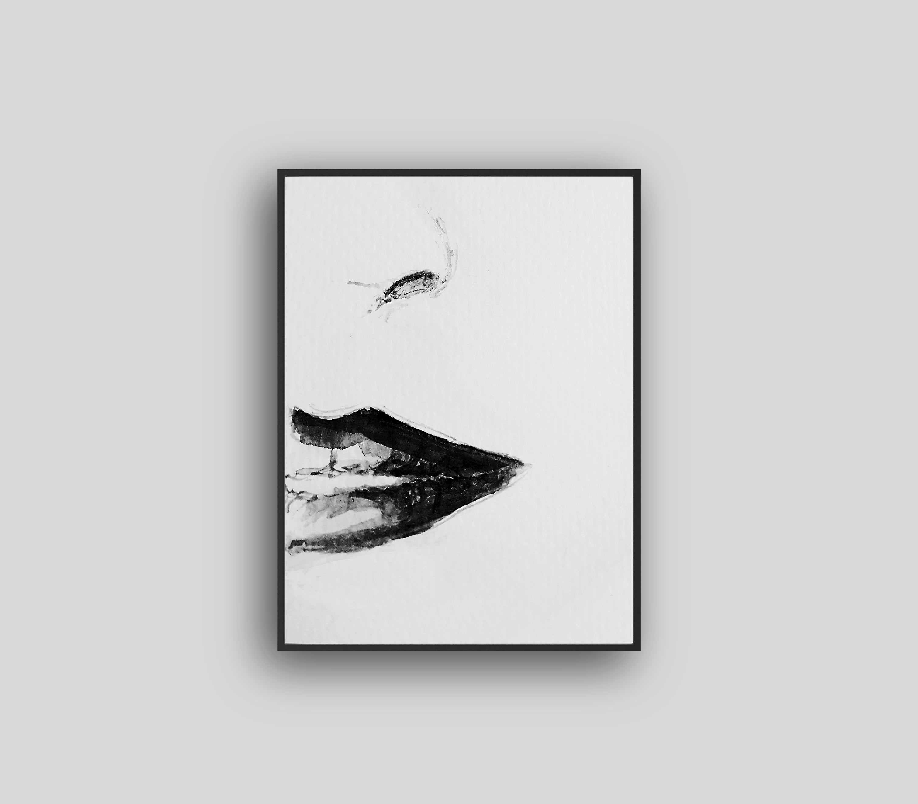 Lips Two Illustration