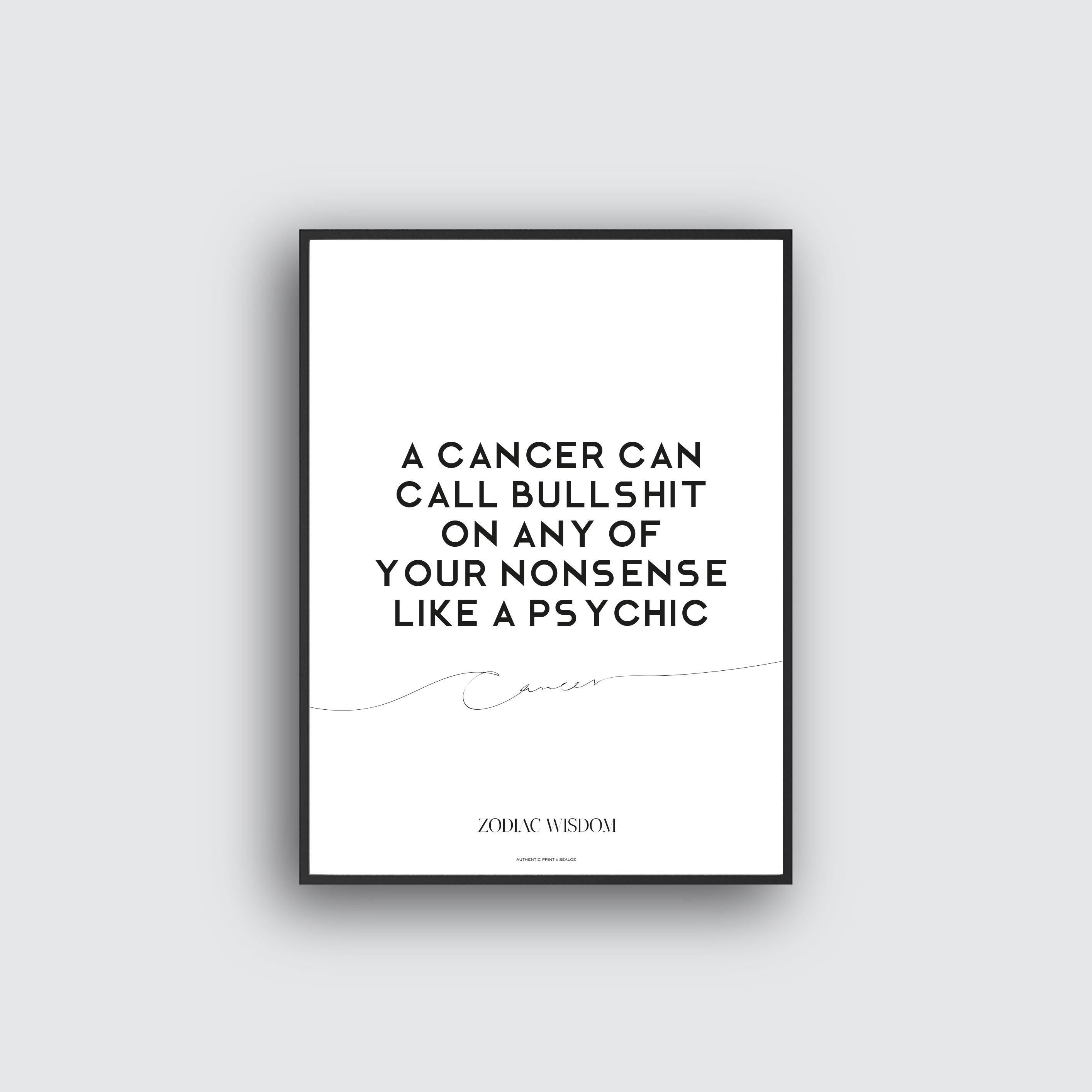 Cancer Poster