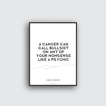 Cancer Poster