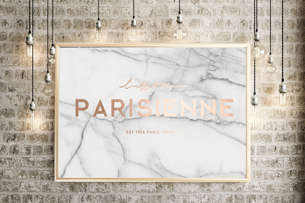 Parisienne Marble Faux Rose Gold - 2