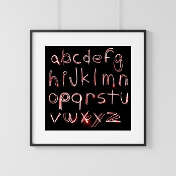 Neon letters