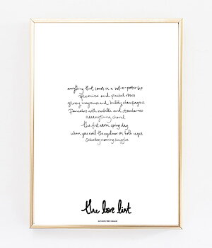 The Love List