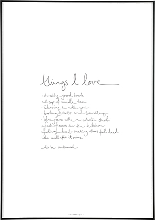 Things I Love - 2