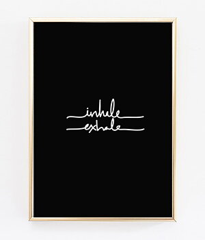 Inhale Exhale Noir