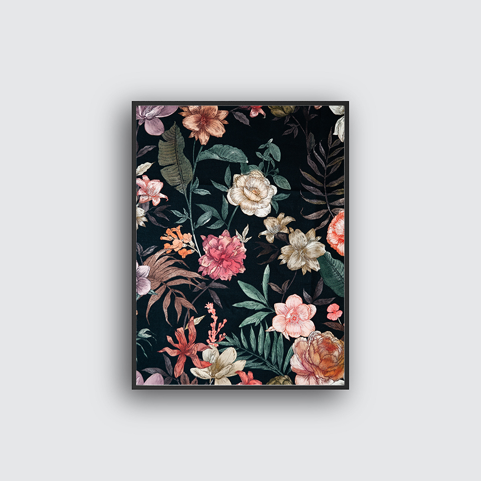 Flower garden poster