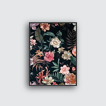 Flower garden poster