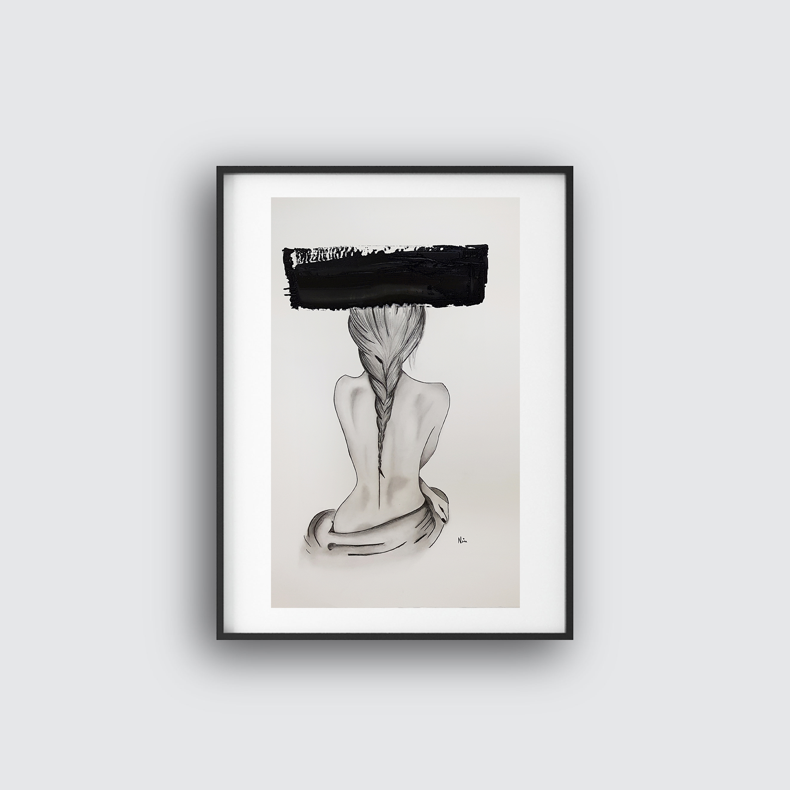 Jeannine Illustration Poster
