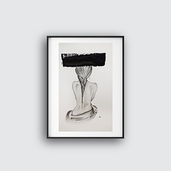 Jeannine Illustration Poster