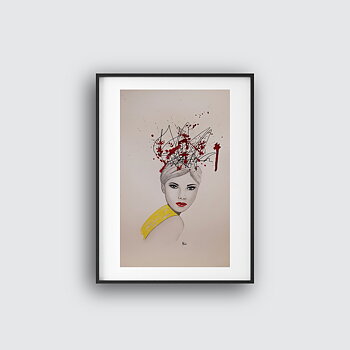 Laure Illustration Poster