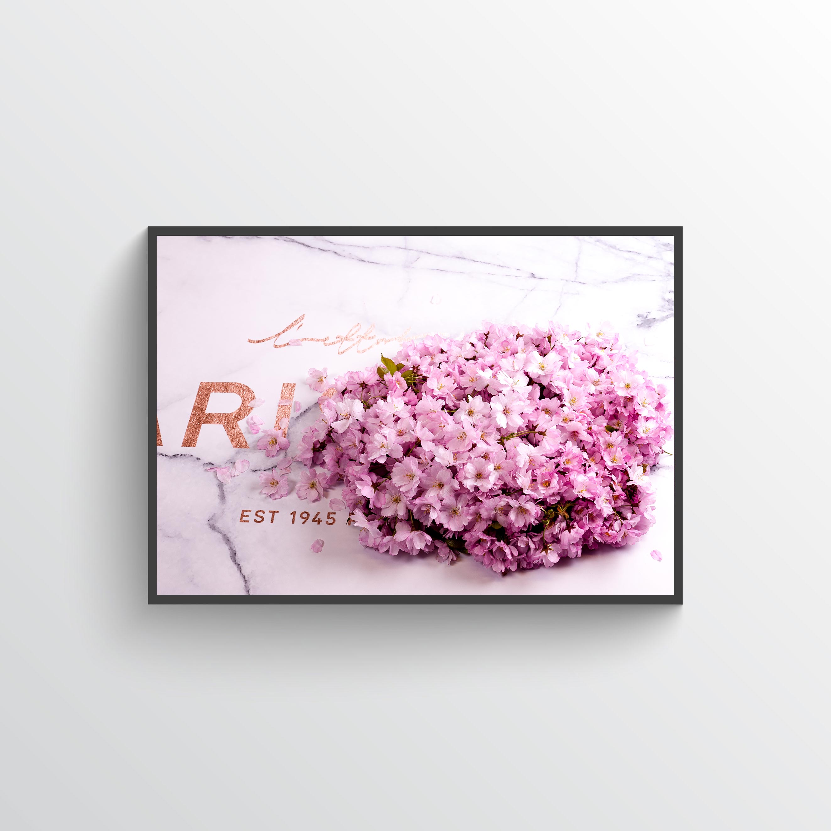 Cherry blossom No 7 poster
