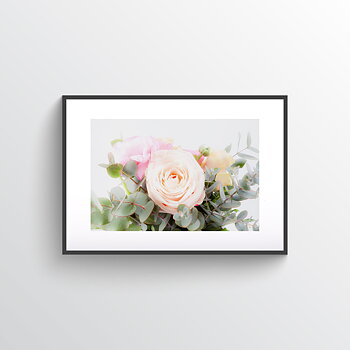 Ranunculus & roses  two poster