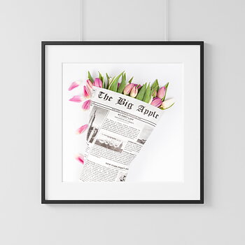 Bring her flowers three
