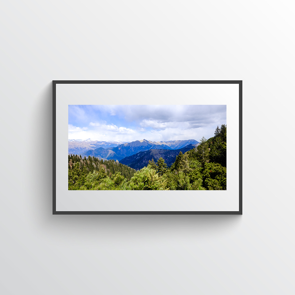 Countryside Lake Garda three Poster