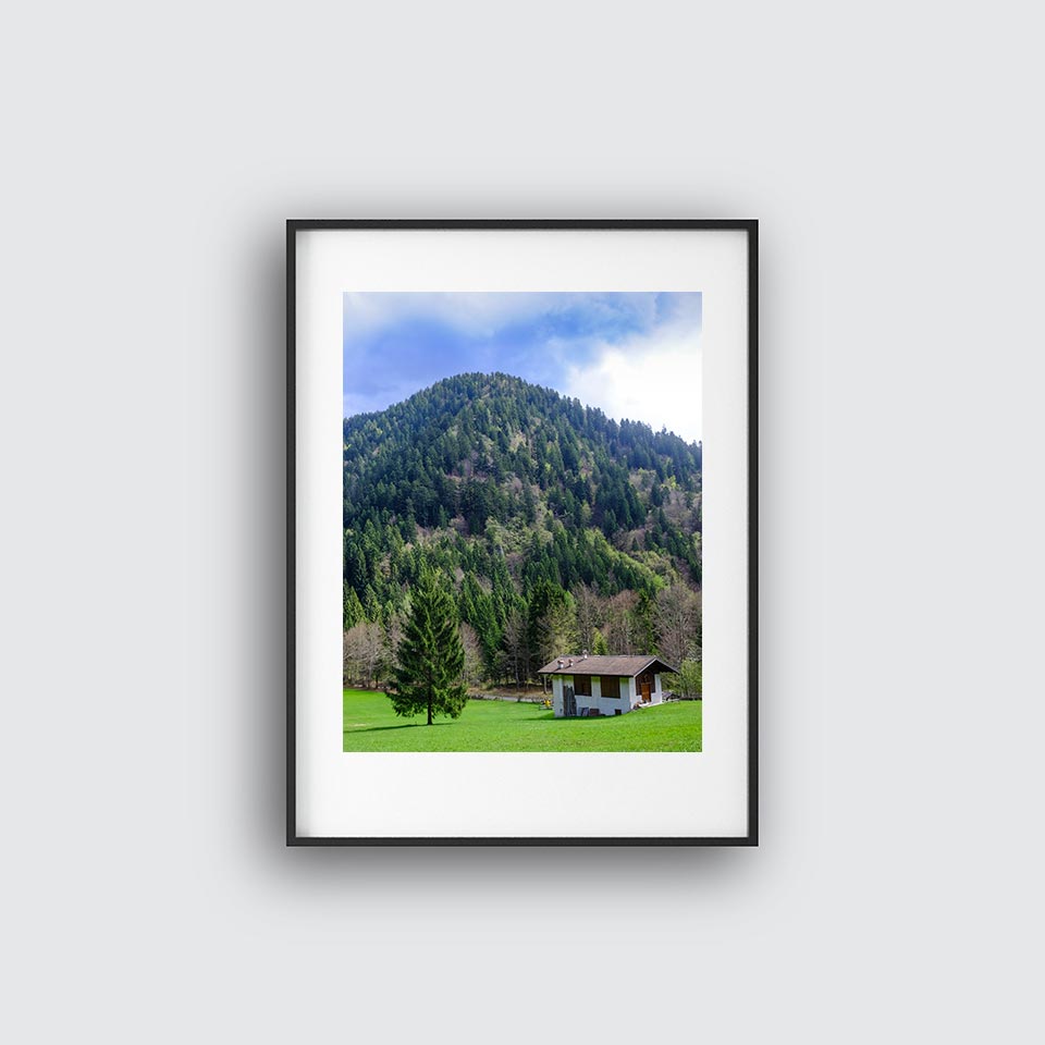 Countryside Lake Garda Poster