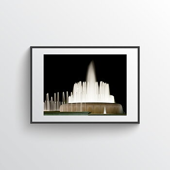 Milan fontana di piazza castello Poster