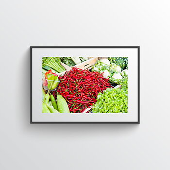 Milan vegetables Poster