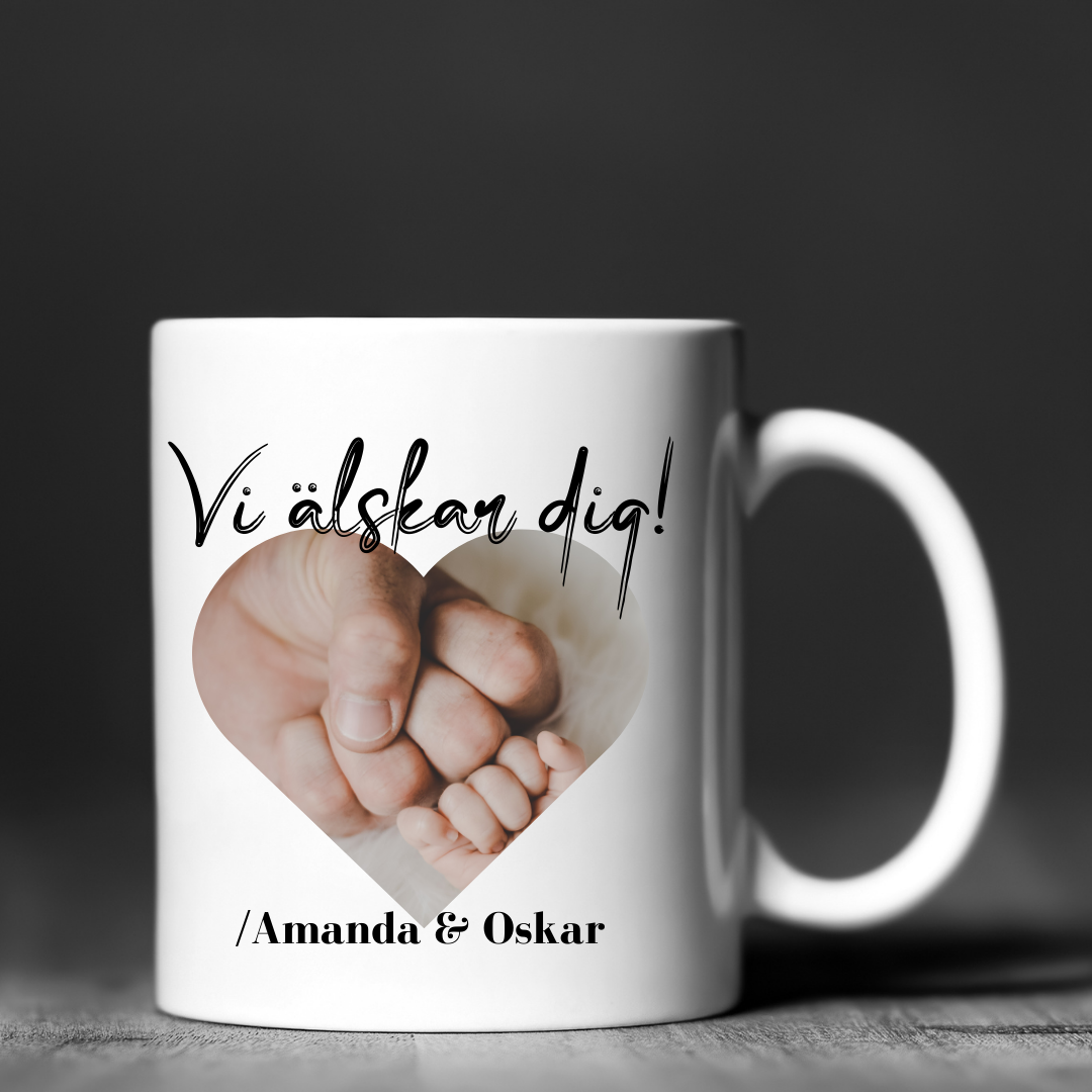 Ge bort något personligt Personliga Mugg 