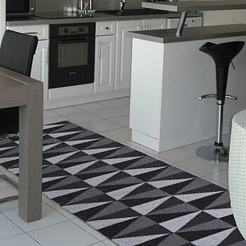 Trix svart - plastmatta