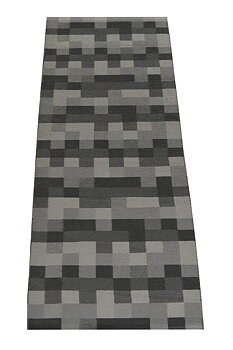Pixel grå - plastmatta