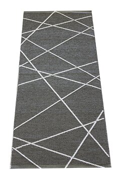 Line Grå - plastmatta