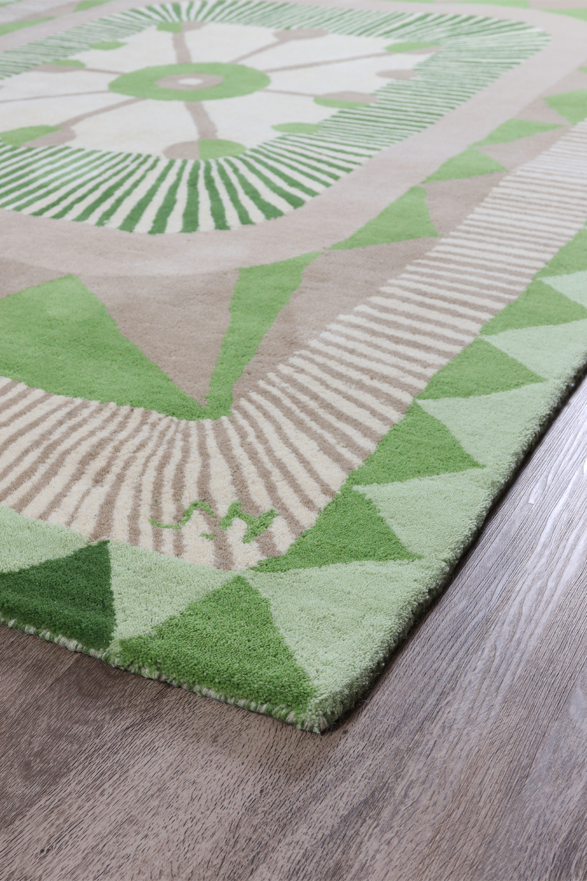 Zigzag green - 2