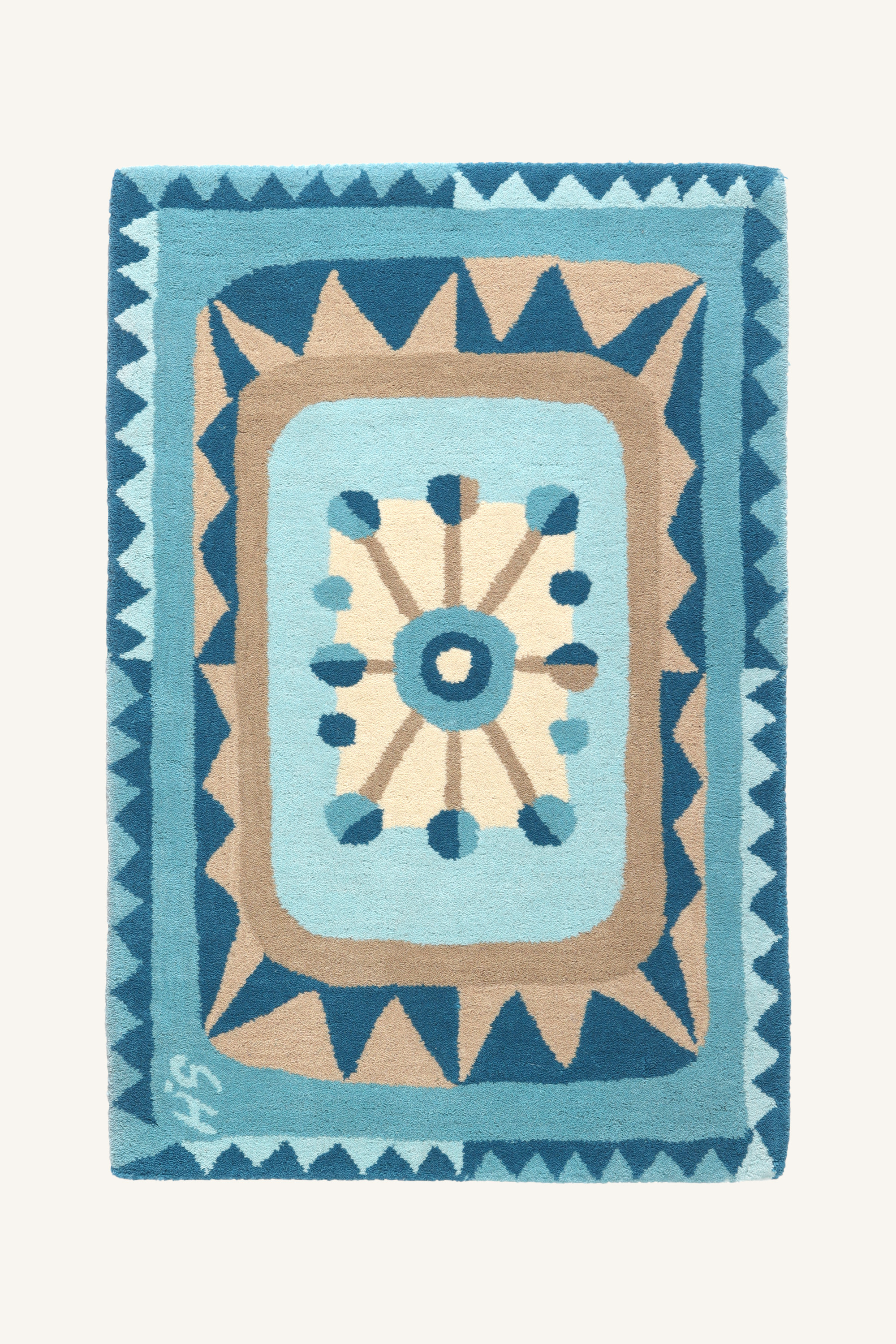 Zigzag blue - 7