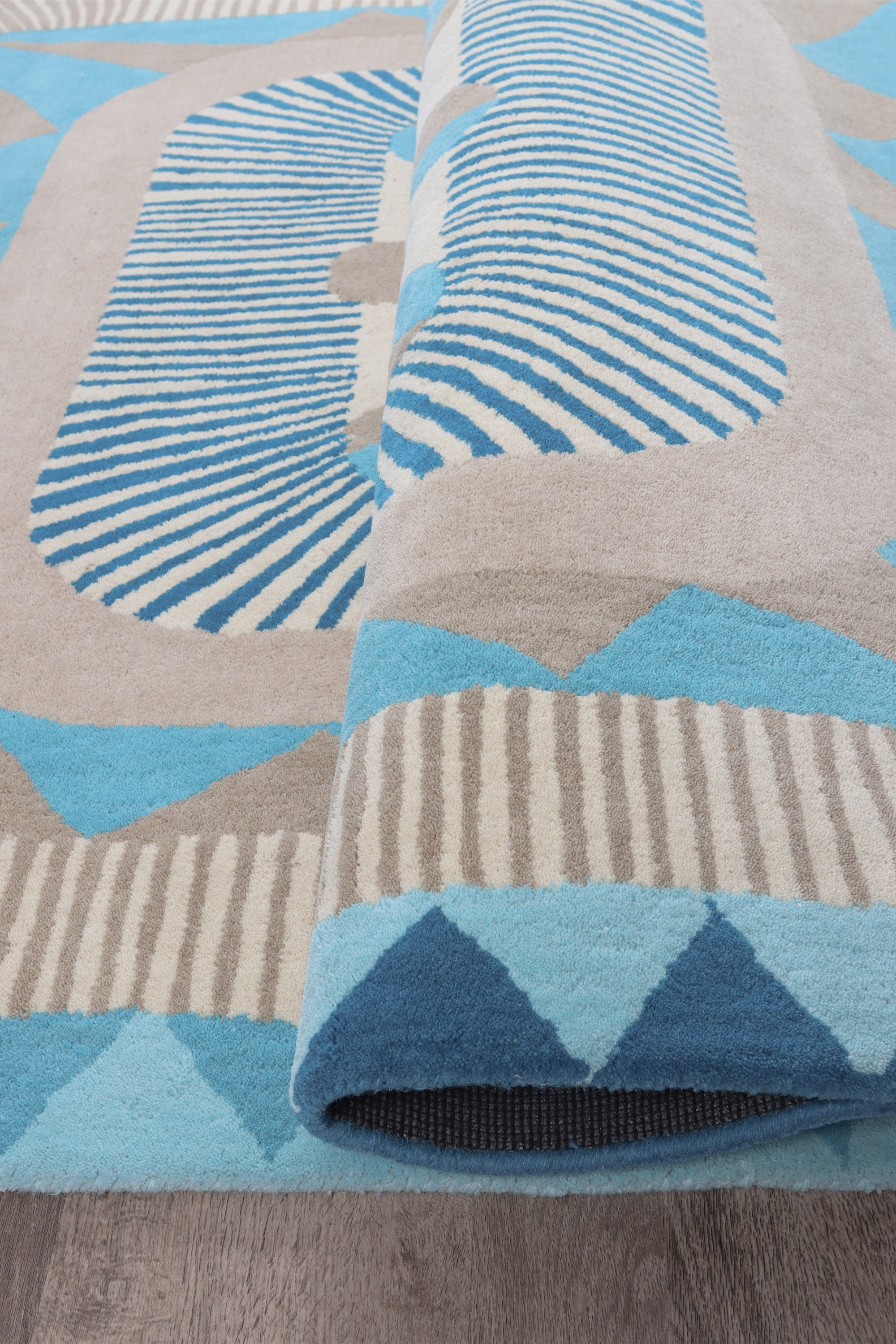 Zigzag blue - 5