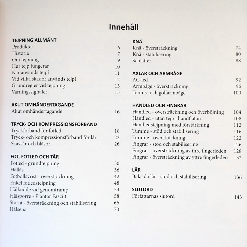 Bok: Sporttejpning - Teori och praktik - 2