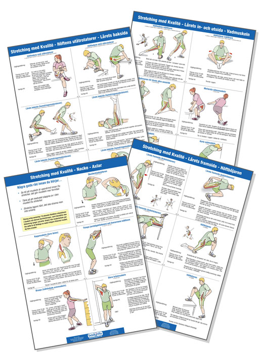 Planscher: Stretching 4 st