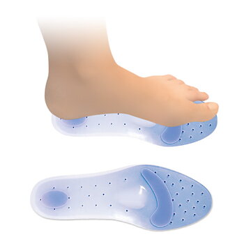 Silikon Inlägg Metatarsal