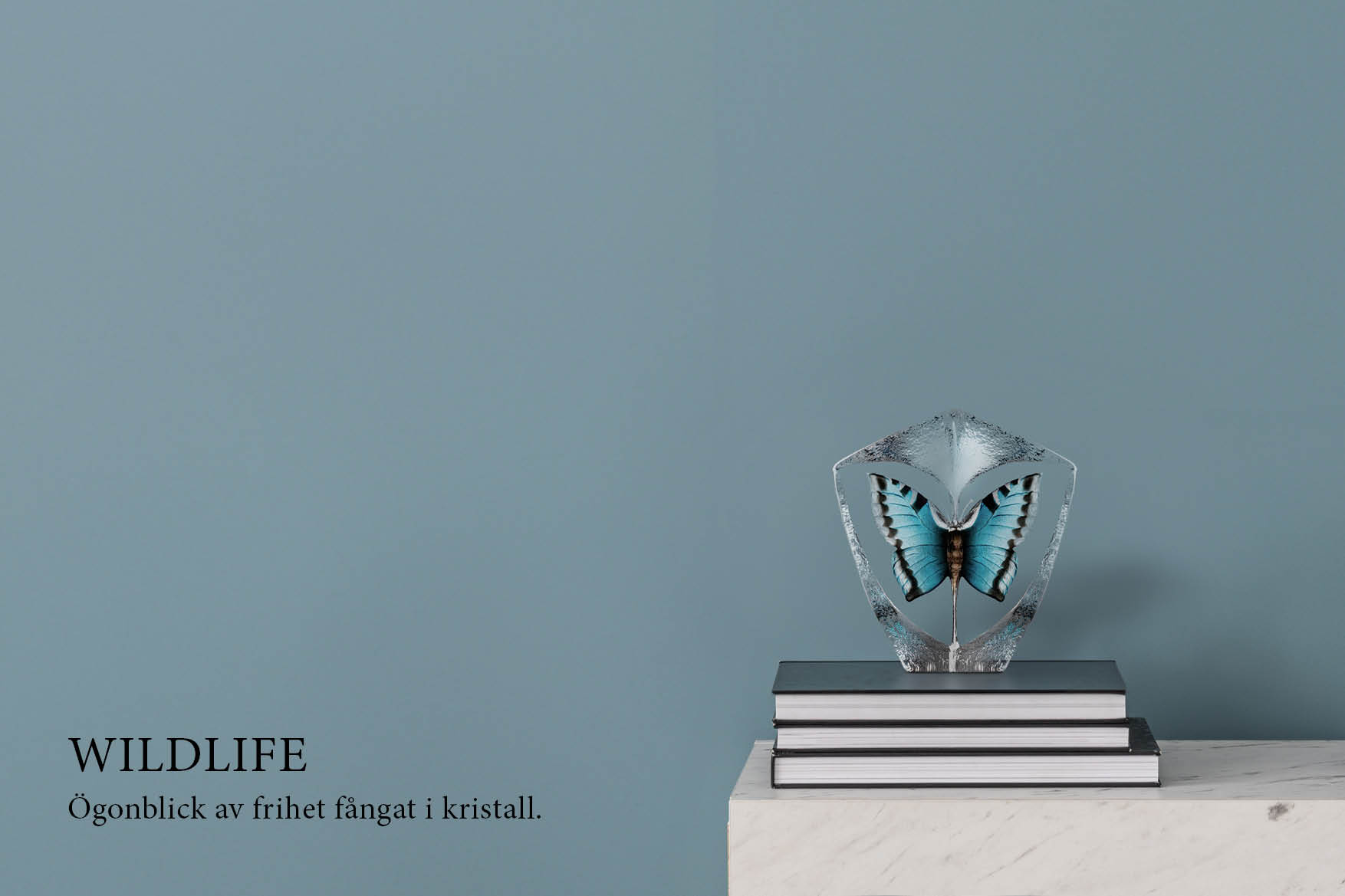 Målerås - Crystal handmade in Sweden - Unique form of art glass