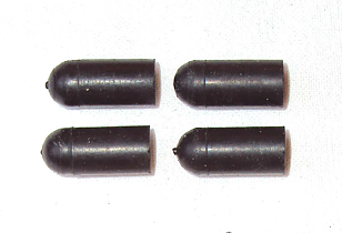 Universell gummiplugg 4.5mm - sats om 4