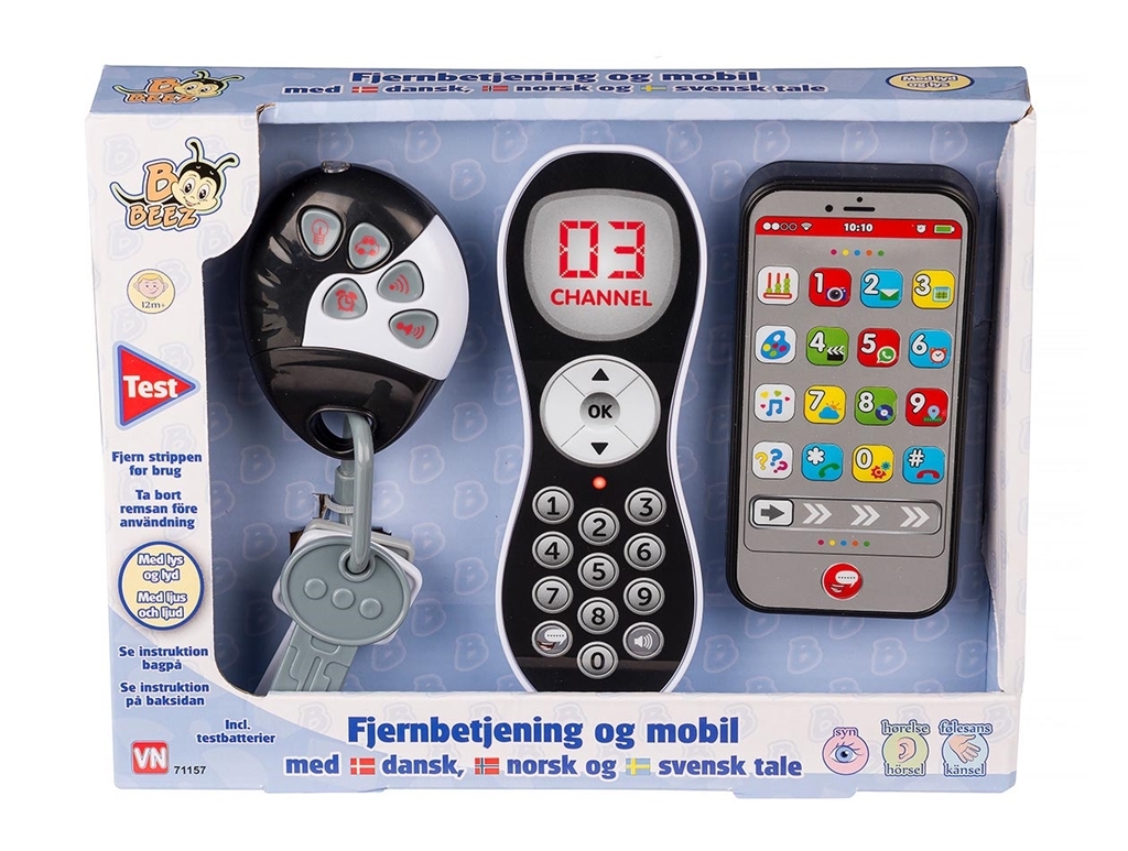 Fjärrkontroll, Nyckel och Mobil