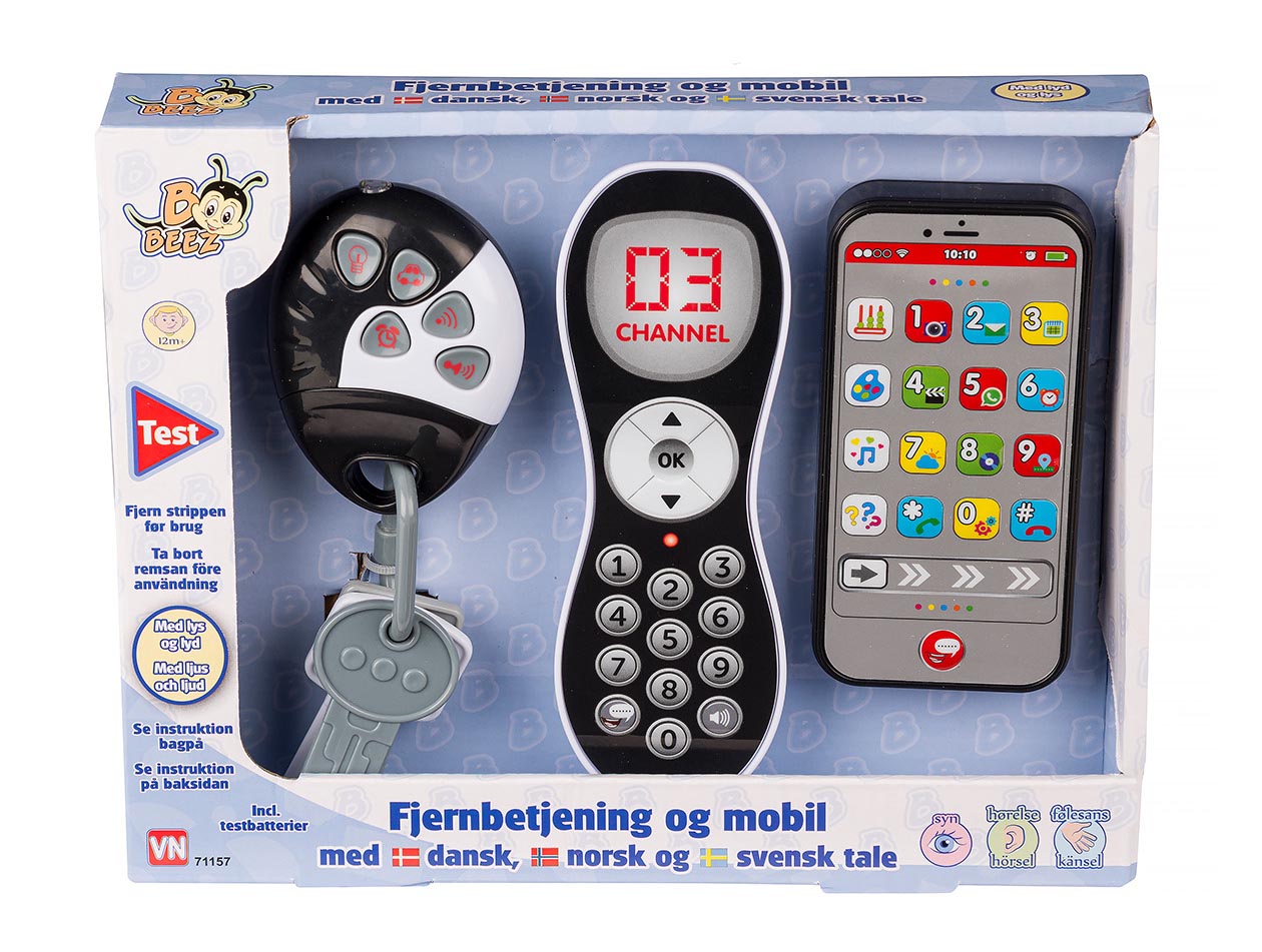 Fjärrkontroll, Nyckel och Mobil - 2