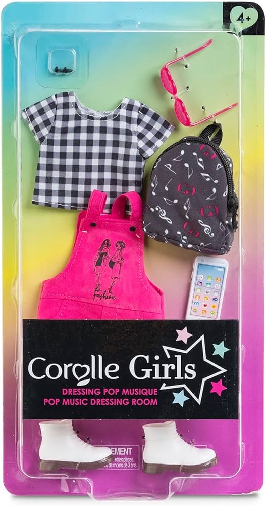 Corolle Girl Kläder Med Ryggsäck