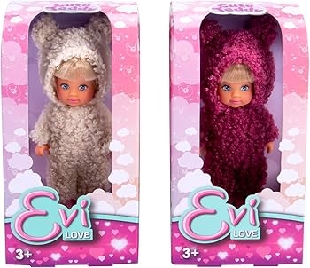Evi i Teddykläder
