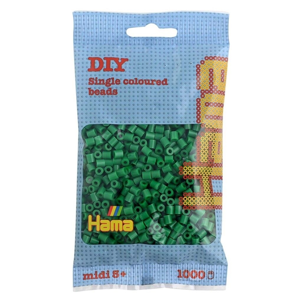 Hama Pärlor Grön 1000p