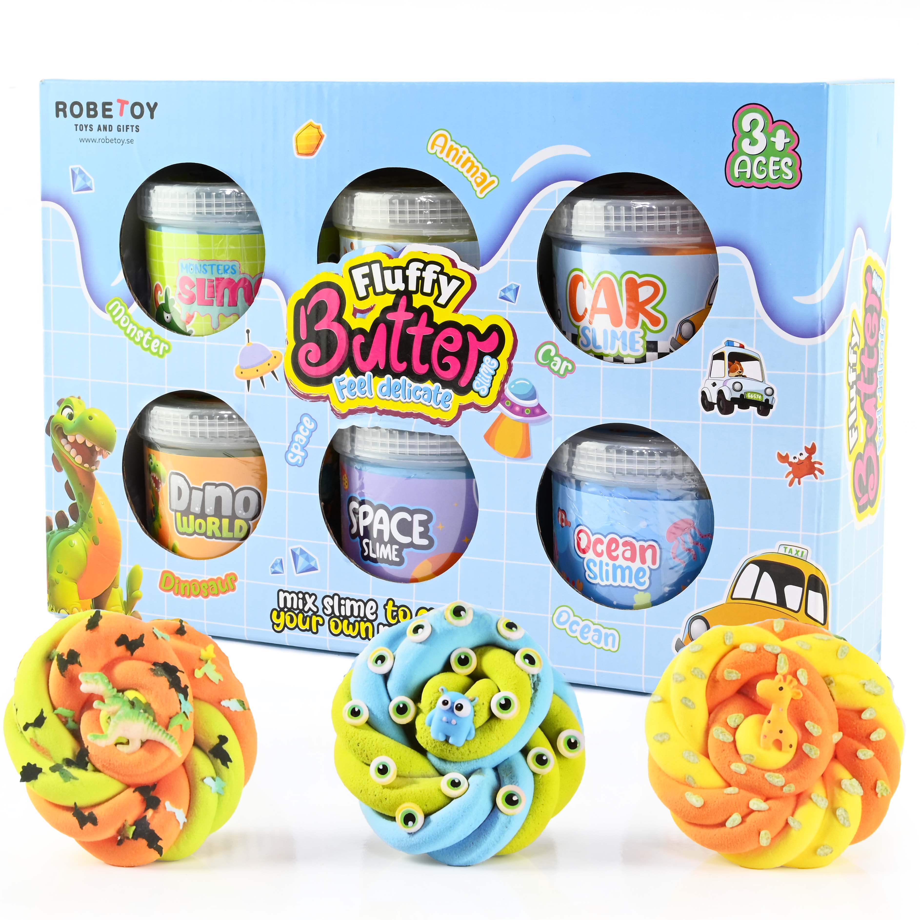 Slime Butter Blå
