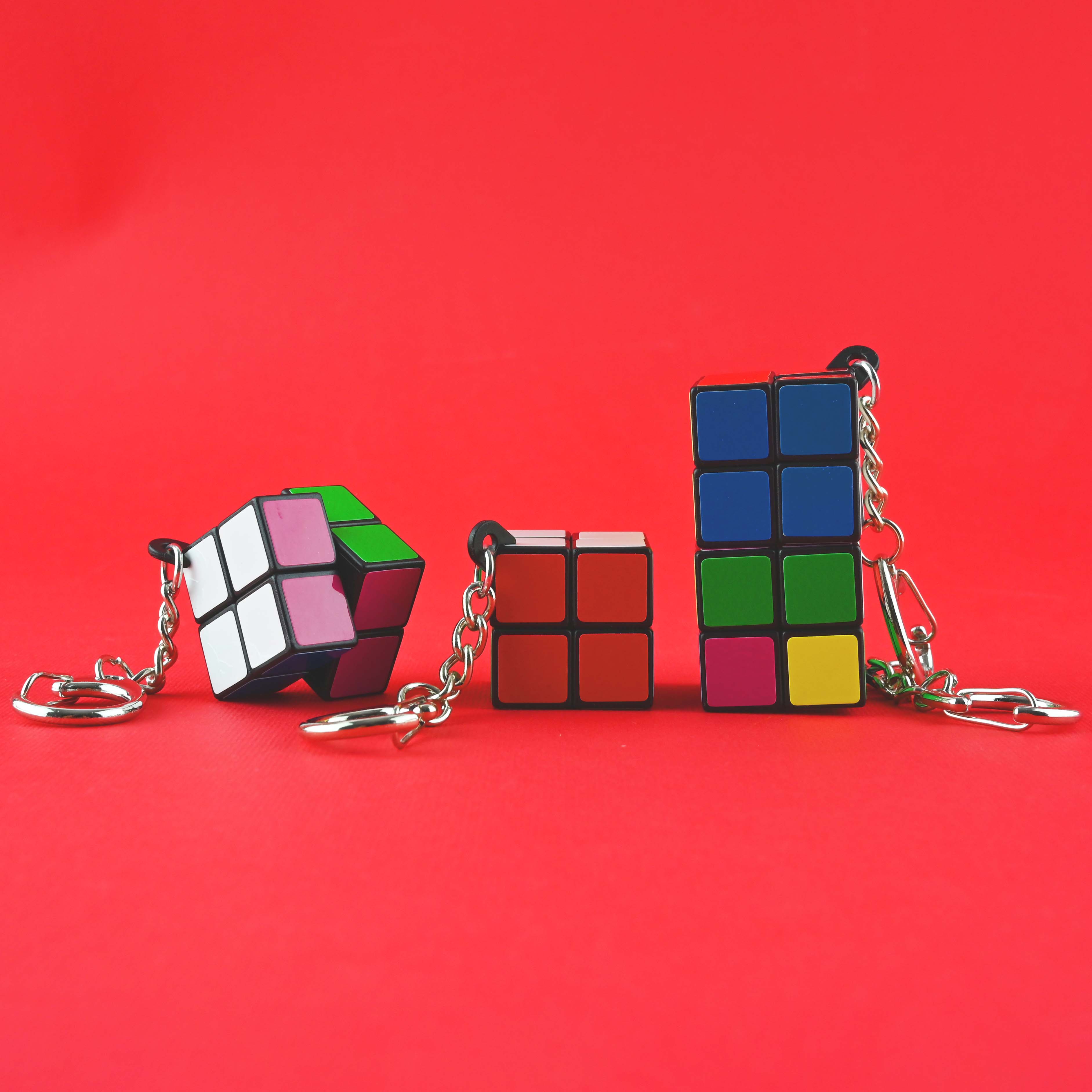 Rubiks Kub Nyckelring